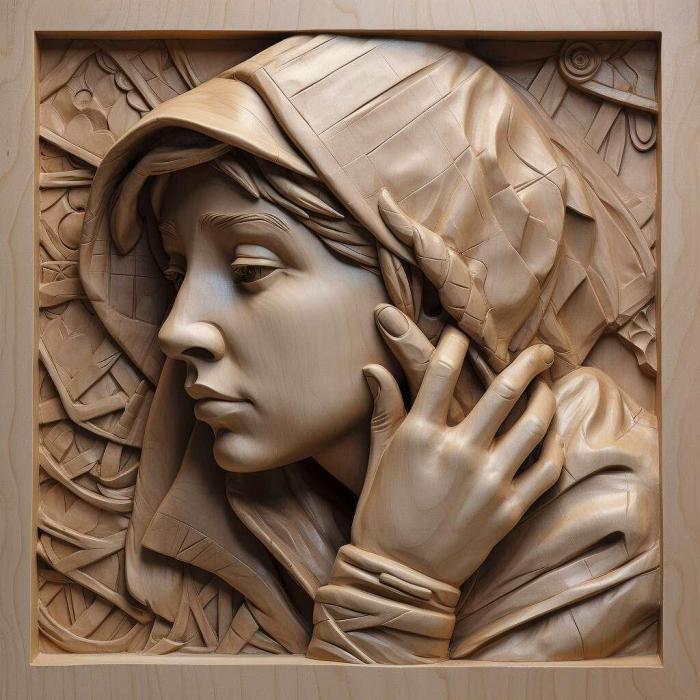 نموذج ثلاثي الأبعاد لآلة CNC 3D Art 